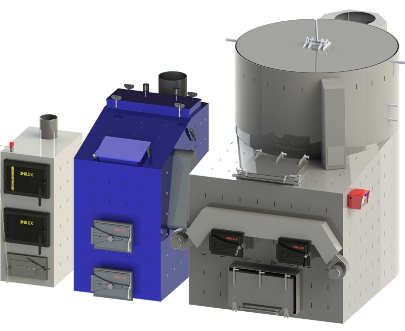 Твердотопливные котлы Unilux КУВ и КУВ-ДГ